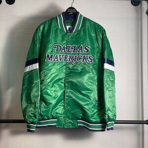 Starter Dallas Mavericks satin jacket size XL